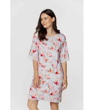 Camisón túnica micromodal rosa talla M